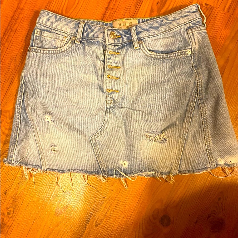 FREE PEOPLE denim Shirt